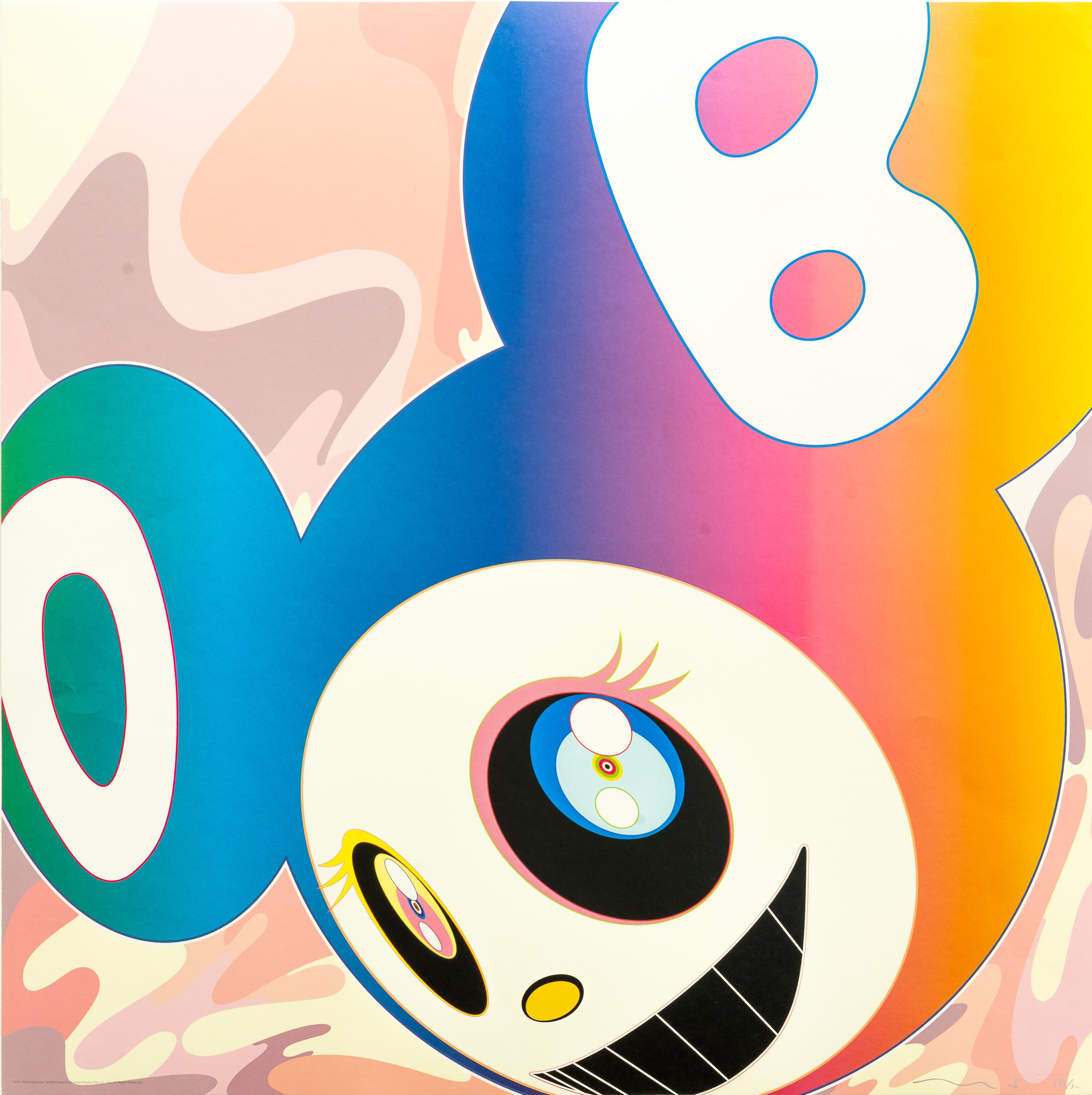 And Then Rainbow - Takashi Murakami 